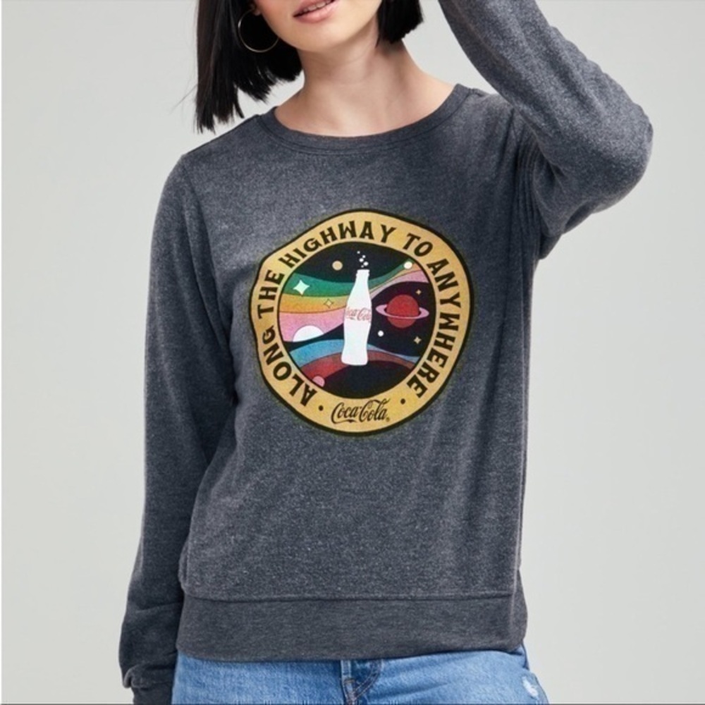 WILDFOX x Coca Cola Highway To Anywhere Baggy Beach Jumper